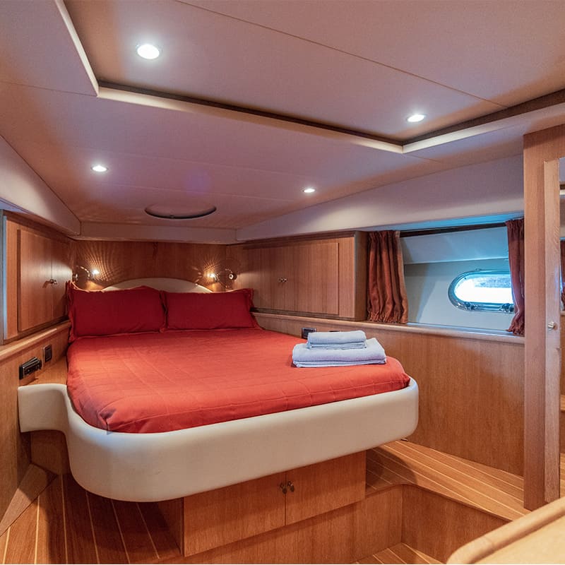 Camera Portofino yacht charter