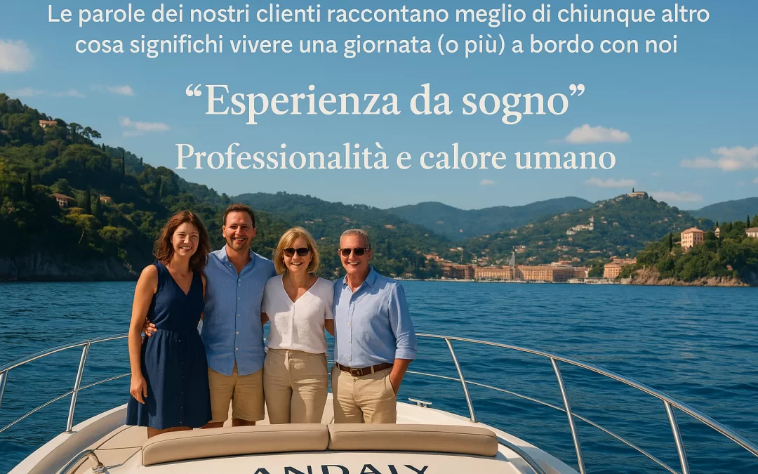 Vacanze indimenticabili in barca: le recensioni dei nostri ospiti a bordo